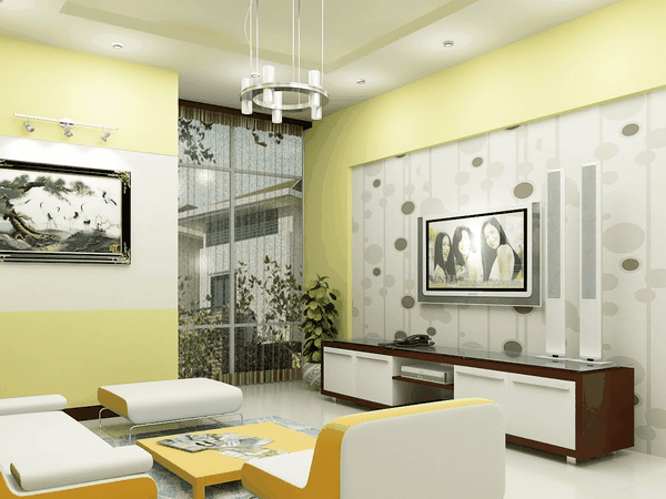 cách phối màu sơn tường nhà- công ty sao phương nam